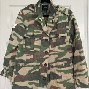 Smythe Camouflage Utility Jacket Never Worn Tag Fell Off